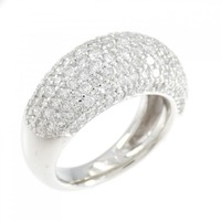 PT パヴェ ダイヤモンド リング 2.06CT