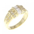K18YG ダイヤモンド リング 0.50CT