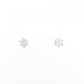 PT ソリティア ダイヤモンド ピアス 0.20CT