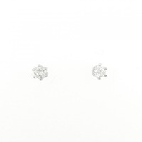 PT ソリティア ダイヤモンド ピアス 0.20CT