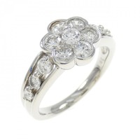 PT フラワー ダイヤモンド リング 1.00CT