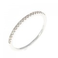 K18WG ダイヤモンド リング 0.13CT