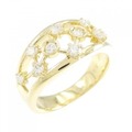 K18YG ダイヤモンド リング 0.53CT