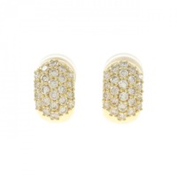 K18YG パヴェ ダイヤモンド ピアス/イヤリング 1.00CT