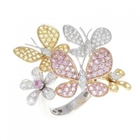 ミオ ハルタカ チョウチョウ サファイヤ リング 1.30CT