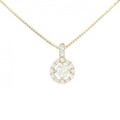 【新品】K18YG ダイヤモンド ネックレス 0.213CT G SI2 VG