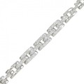 K18WG ダイヤモンド ブレスレット 0.40CT
