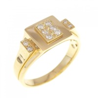 【リメイク】K18YG ダイヤモンド リング 0.20CT