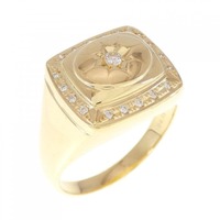 【新品】K18YG ダイヤモンド リング 0.17CT
