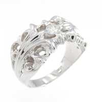 K18WG ダイヤモンド リング 0.302CT
