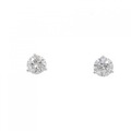 PT ソリティア ダイヤモンド ピアス 0.54CT