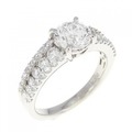【リメイク】PT ダイヤモンド リング 1.006CT D SI2 Good