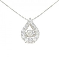 【新品】PT ダイヤモンド ネックレス 0.344CT D SI2 Good