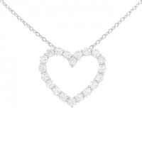 【新品】PT ハート ダイヤモンド ネックレス 1.003CT