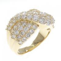 K18YG ダイヤモンド リング 2.00CT