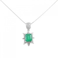 PT エメラルド ネックレス 2.85CT