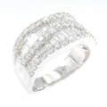 K18WG ダイヤモンド リング 1.59CT