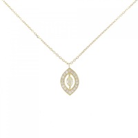 K18YG ダイヤモンド ネックレス 0.15CT