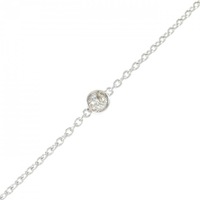 K18WG ダイヤモンド ブレスレット 0.10CT