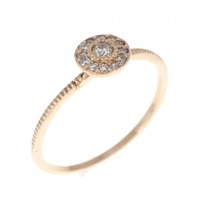 K10PG ダイヤモンド リング 0.09CT