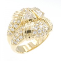 K18YG ダイヤモンド リング 0.42CT