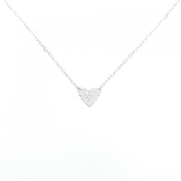 アーカー ハートパヴェ ネックレス 0.05CT