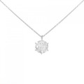 【リメイク】PT ダイヤモンド ネックレス 3.222CT E I1 VG