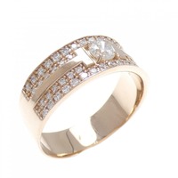 K18PG ダイヤモンド リング 0.29CT