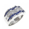 PT サファイヤ リング 1.60CT