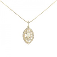 【新品】K18YG ダイヤモンド ネックレス 0.50CT