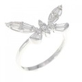 K18WG ダイヤモンド リング 0.50CT