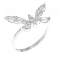 K18WG ダイヤモンド リング 0.50CT