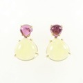 ティファニー クオーツ ピアス