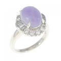 PT ラベンダーヒスイ リング 3.4CT