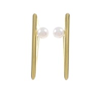 【新品】K18YG アコヤパール ピアス