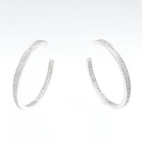 カルティエ ダイヤモンド ピアス