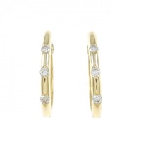 K18YG ダイヤモンド ピアス 0.20CT