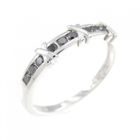 K18WG ダイヤモンド リング 0.21CT