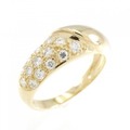 K18YG ダイヤモンド リング 0.35CT