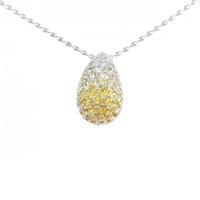PT サファイヤ ネックレス 3.49CT 拡散処理未検査