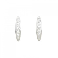 PT ダイヤモンド ピアス 0.34CT