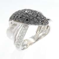 K18WG/K18BG ダイヤモンド リング 1.02CT