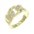 K18YG ダイヤモンド リング 0.20CT