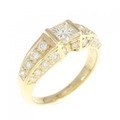 K18YG ダイヤモンド リング 0.521CT