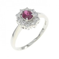 PT ルビー リング 0.30CT