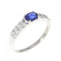 PT サファイヤ リング 0.56CT
