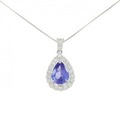 PT タンザナイト ネックレス 0.89CT