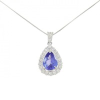 PT タンザナイト ネックレス 0.89CT