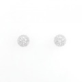 【新品】PT ダイヤモンド ピアス 0.317CT 0.312CT F SI2 Good