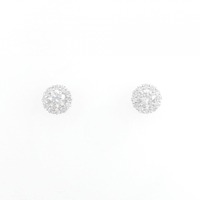 【新品】PT ダイヤモンド ピアス 0.317CT 0.312CT F SI2 Good